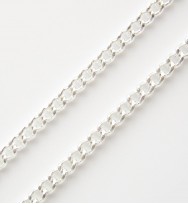 Silver Twist Link Chain